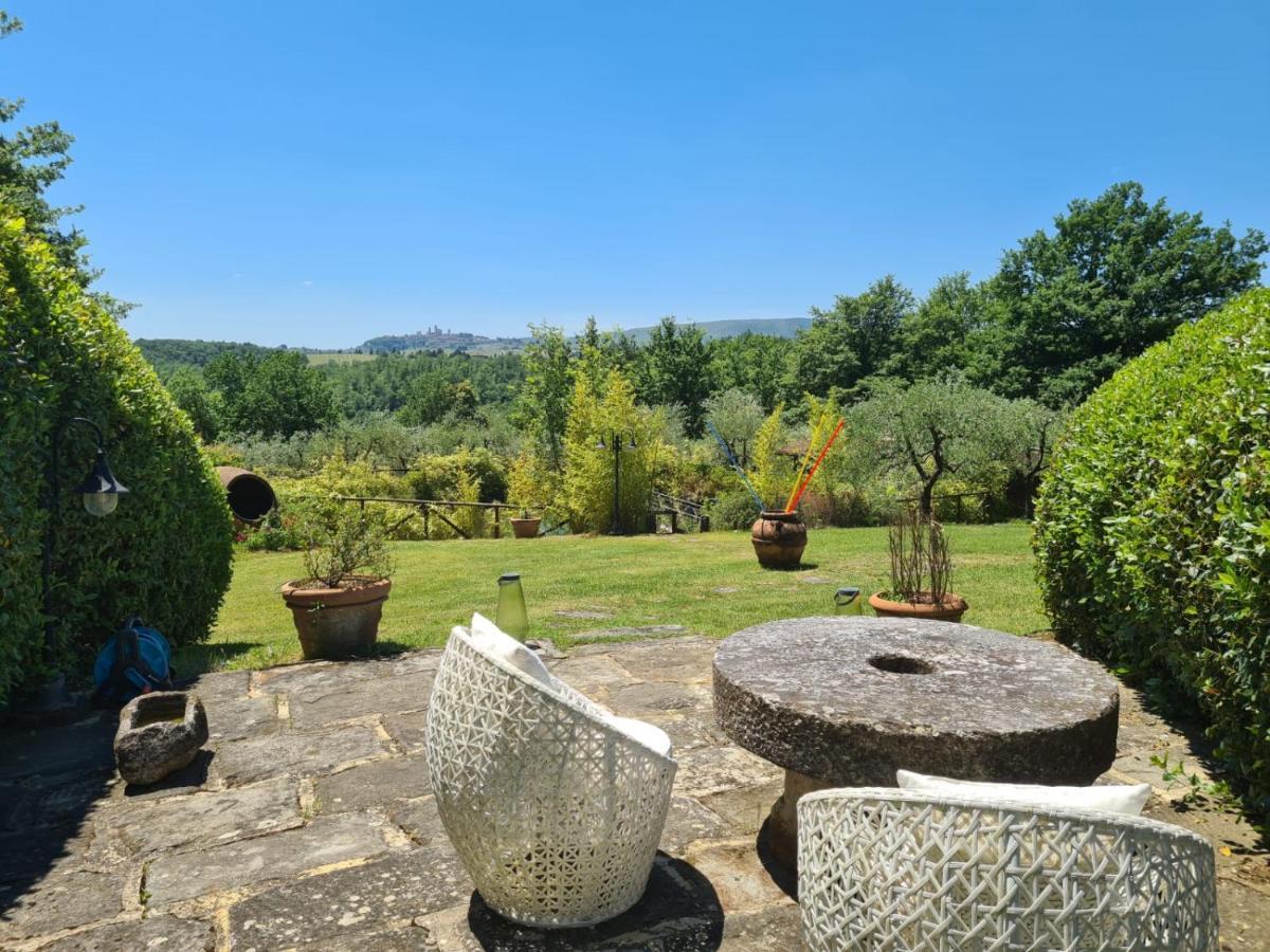Ripabella Villa San Gimignano Buitenkant foto